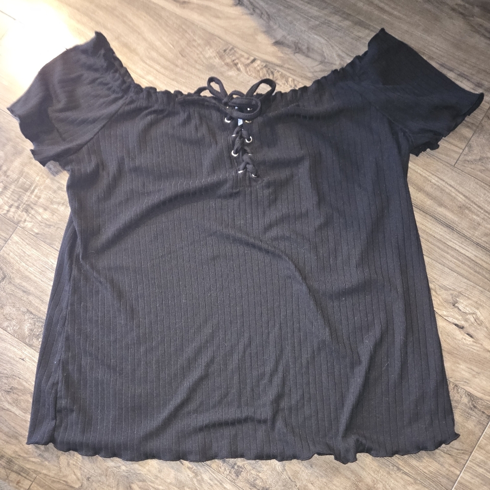 Womens Black Tops